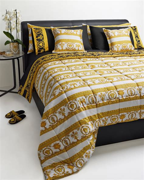 versace fitted sheet|authentic versace bedding.